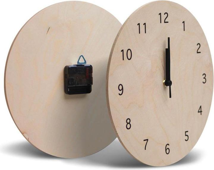 Actual product image Artland Wall clock steaming cappuccino and croissant T5XO (30 cm)