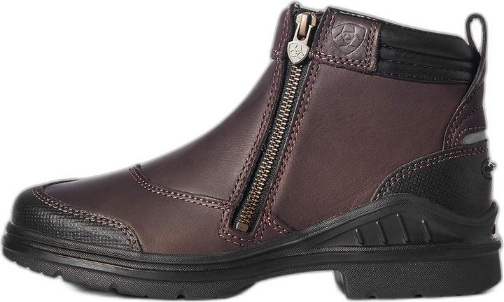 Actual product image Ariat 's leather side-zip boots barnyard (41.5)