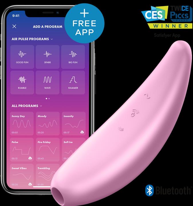 Actual product image Satisfyer Curvy 3+