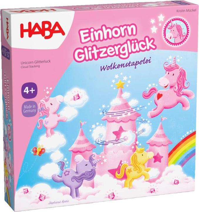 Produktbild Haba Einhorn Glitzerglück Die Wolkenstapelei (Deutsch)