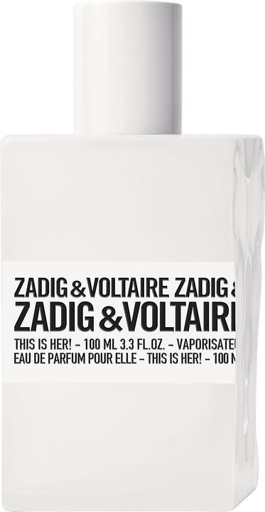Actual product image Zadig & Voltaire This Is Her (Eau de parfum, 100 ml)