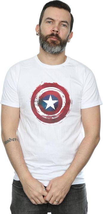 Produktbild Captain America Splatter Shield TShirt (M)