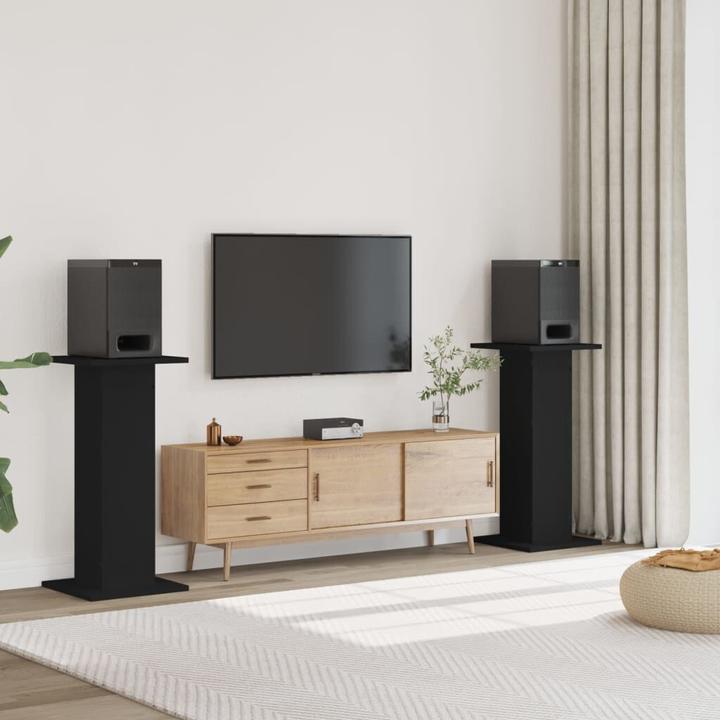 Actual product image VidaXL Speaker stand 2 pcs. 30 x 30 x 95 cm (1 pair, Stand)