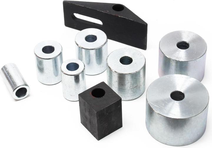 Immagine prodotto Wiltec Cintreuse manual de tubes Presse à cintrer pour acier plat, rond & carré Outil universel (49.20 mm)