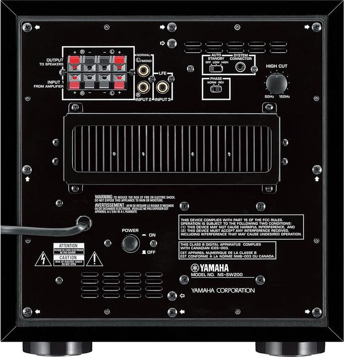 Actual product image Yamaha Ns-Sw200 (1 pcs., 130 W)