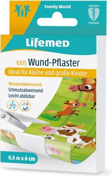 Lifemed Wund-Pflaster 0,5 m x 6 cm Farmtiere (1 x)