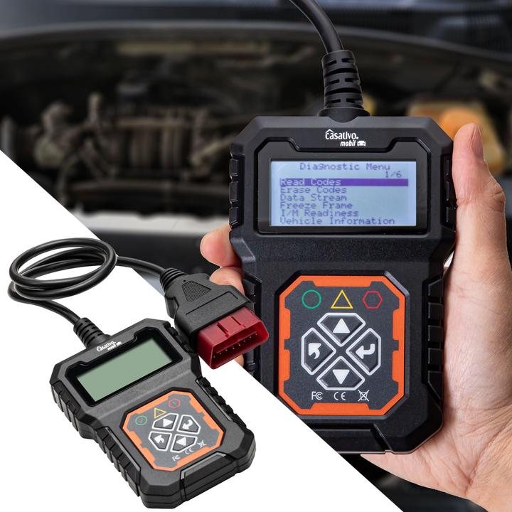 Casativo Dispositivo diagnostico OBD2, legge ed elimina i codici di errore