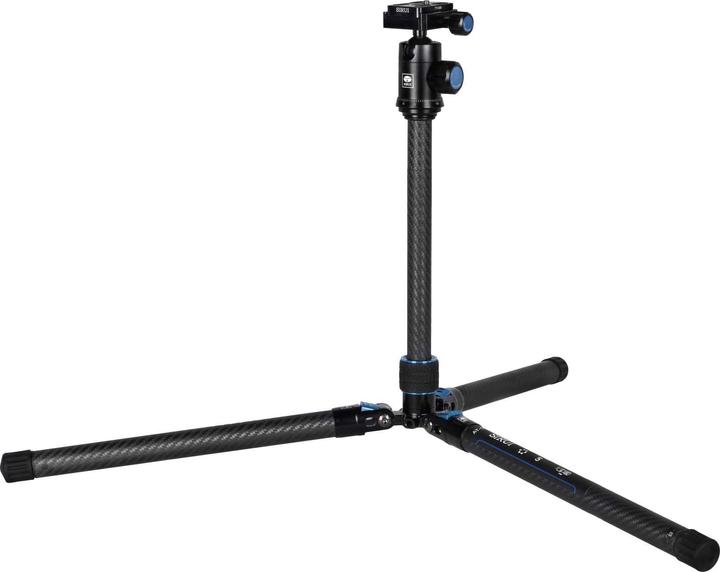 Actual product image Sirui Traveler X-II Carbon travelling tripod AT-125 with quick release and KK E-10 (Metal, Carbon)