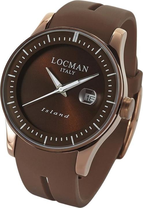 Produktbild Locman Italy Herrenuhr Island braun Ref. 0600 (Analoguhr, 40 mm)