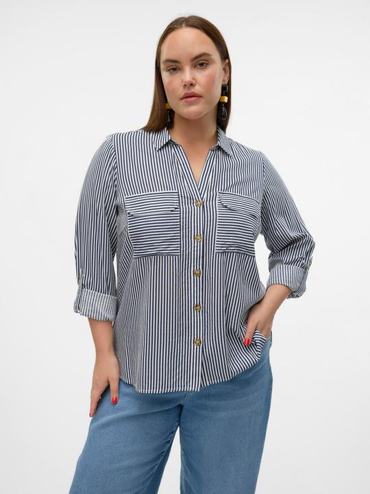 Image du produit Vero Moda Coupe normale Col chemise Manches courbes avec enveloppe Chemise (52)