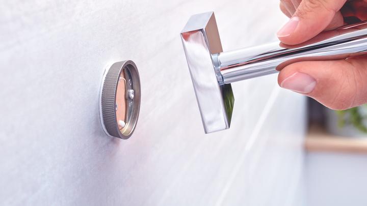 Actual product image tesa EKKRO coat hooks incl. adhesive solution without drilling