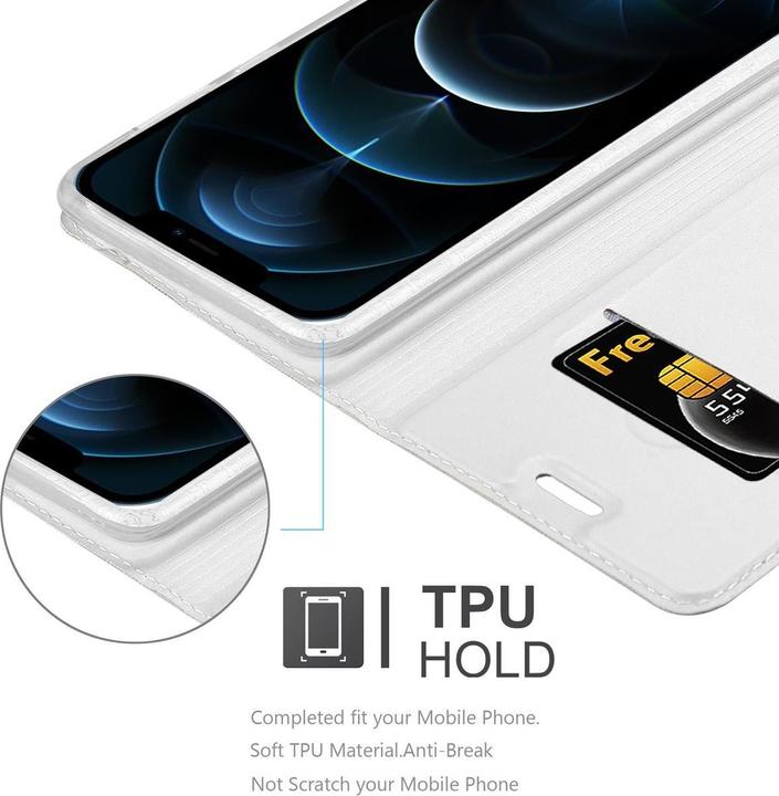 Produktbild Cadorabo Book Classy Style Cover (Realme 12 Pro+, Apple iPhone 12)