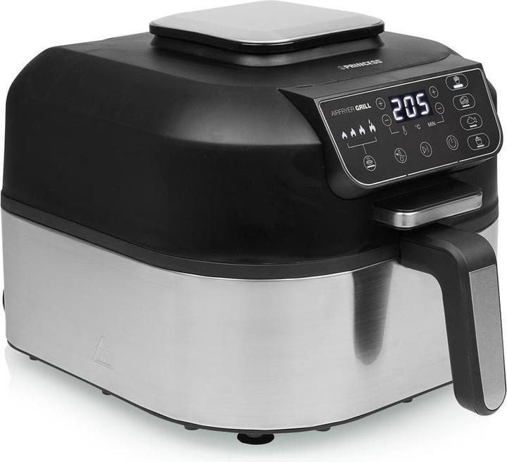 Image du produit Princess 01.182092.01.001 Airfryer Grill- 2 en 1- tempratuurmeter - 5.6 liter - 4 voorgeprogrammeerde program