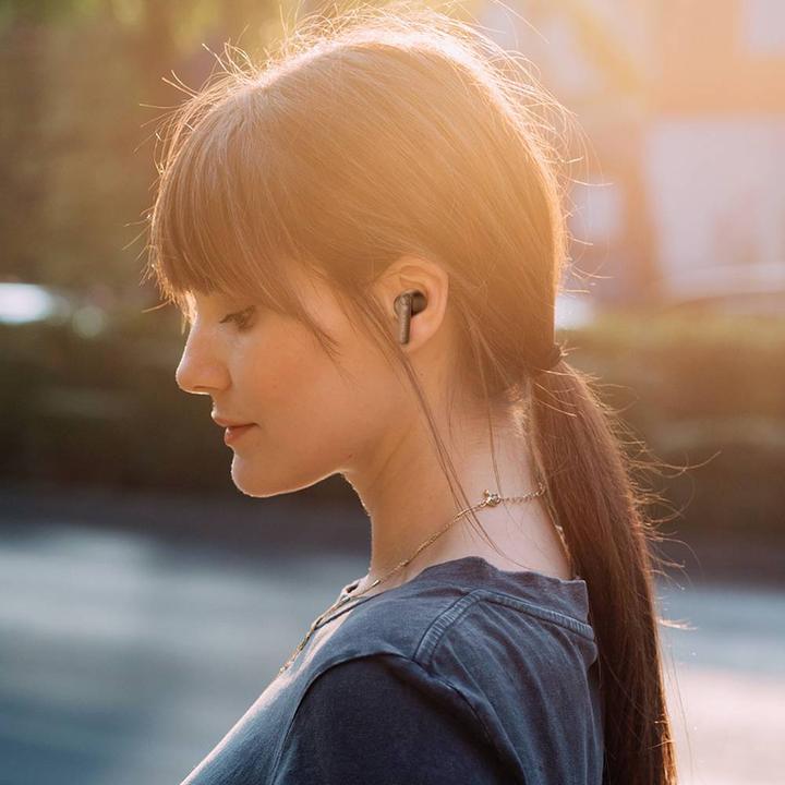 Actual product image Lamax Clips1 Play Headphones Wireless In Ear Call/Music USB Type-C Bluetooth Black (35 h, Wireless)