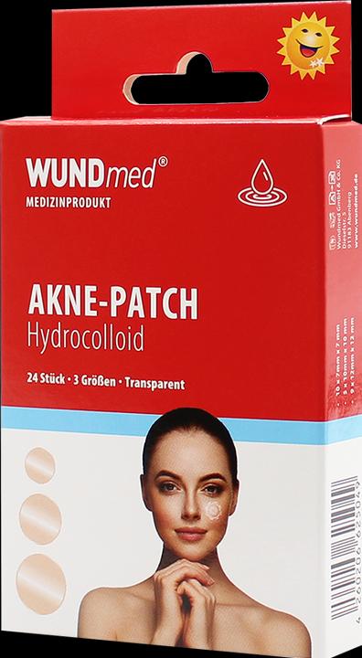 Produktbild Wundmed 24x Akne-Patches transparent in 3 Grössen