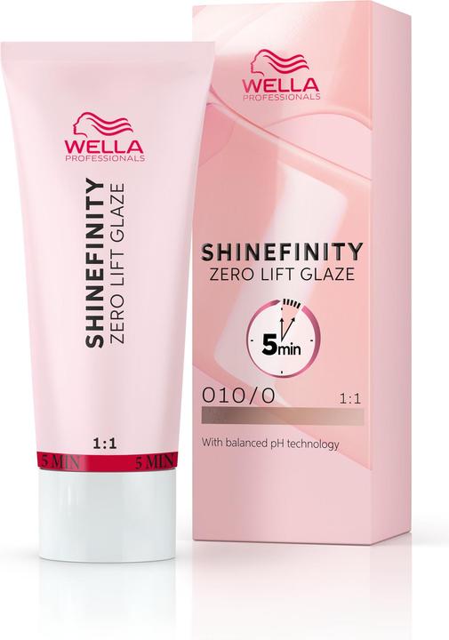 Actual product image Wella Professionals Shinefinity Zero Lift Glaze (10, 0 - Natural Flash)
