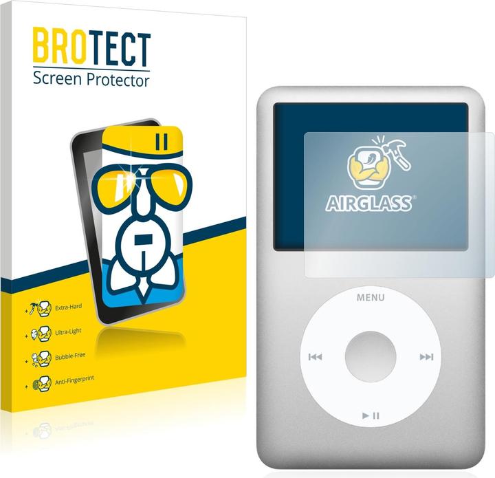 Produktbild BROTECT AirGlass Panzerglasfolie (1 Stück, iPod Classic 160GB)