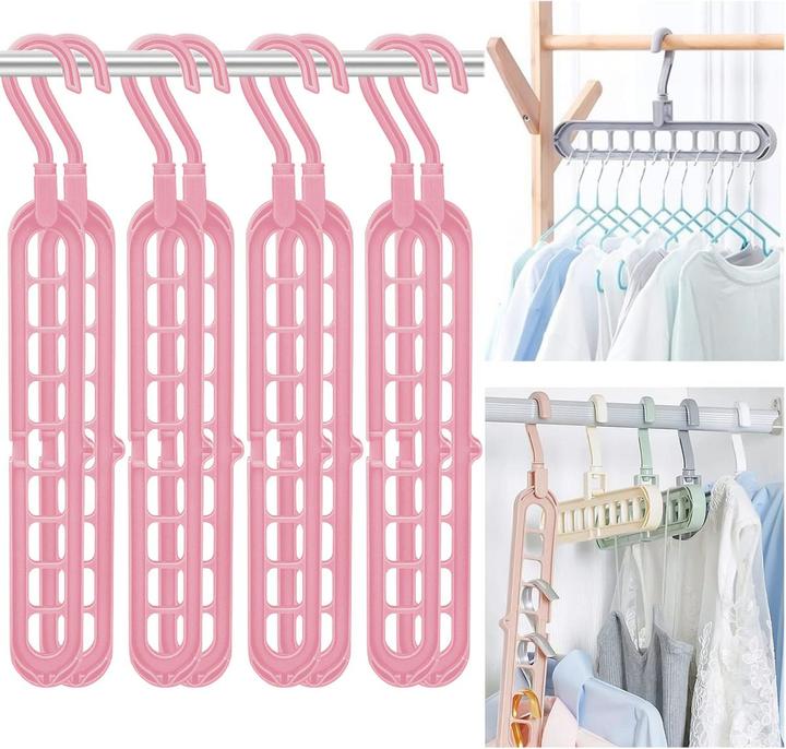 Actual product image König Design Magical space-saving trouser hanger Coat hanger Trouser hanger Multiple trouser hangers (1 x)
