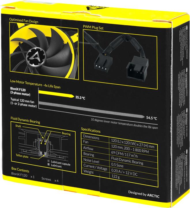 Immagine prodotto Arctic BioniX F120 (120 mm, 1 x)