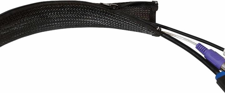 Productafbeelding LogiLink Kabelbescherming met rits (Kabeldoorvoer, 100 cm)