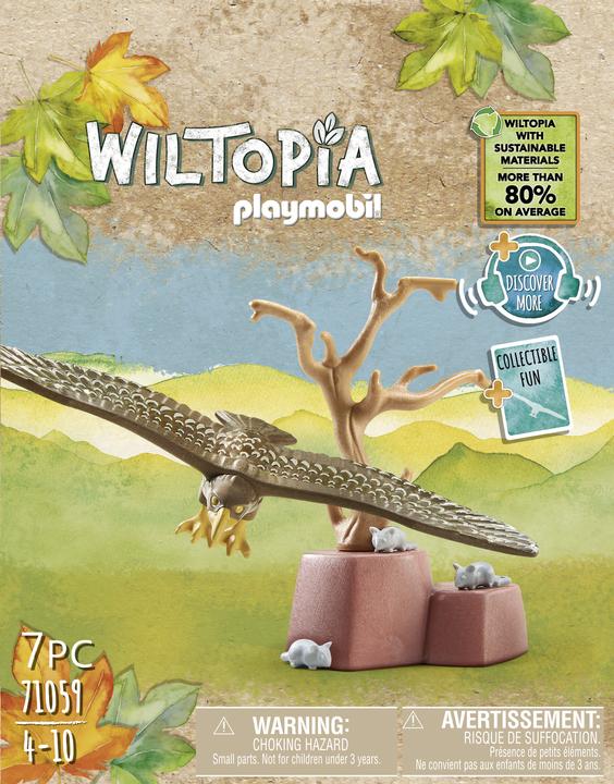 Actual product image Playmobil Eagle (71059, Playmobil Wiltopia)