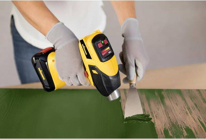 Actual product image Wagner Akku-Farbsprühpistole Universal Sprayer W 600 FLEXiO 18 V inkl. Akku-Heissluftpistole + Starter Kit