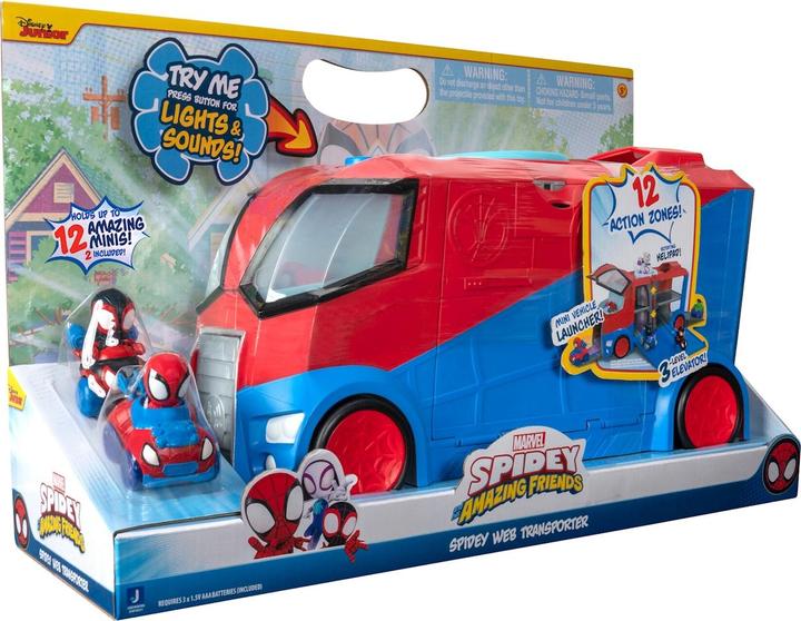 Produktbild Spiderman Spidey Spinnennetz Transporter