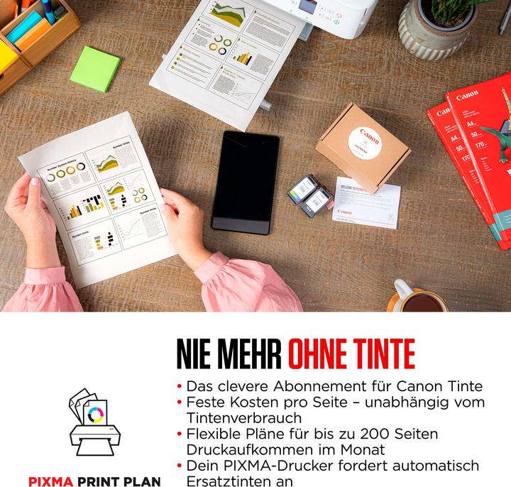 Image du produit Canon PIXMA TS3550i Noir (Encre, Couleur)