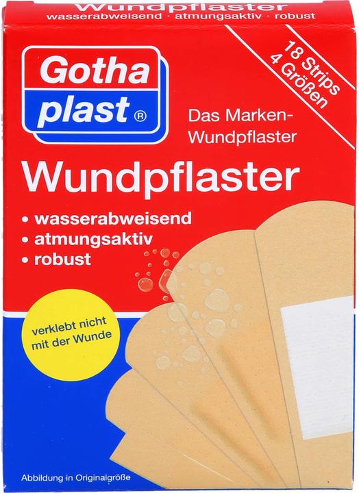 Produktbild Gothaplast WUNDPFLAST 4 GR, 18 St (18 x)