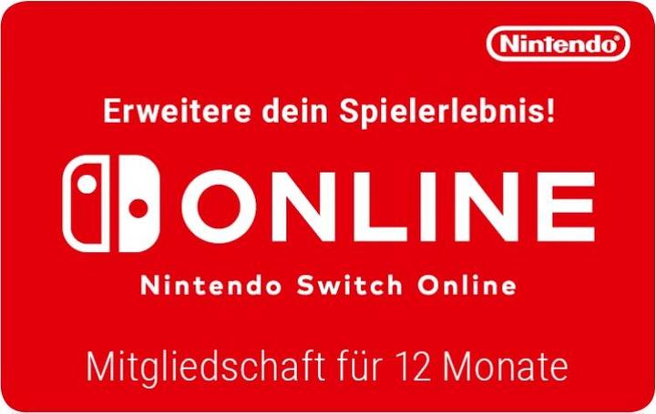 Nintendo Switch Online (12 mois)