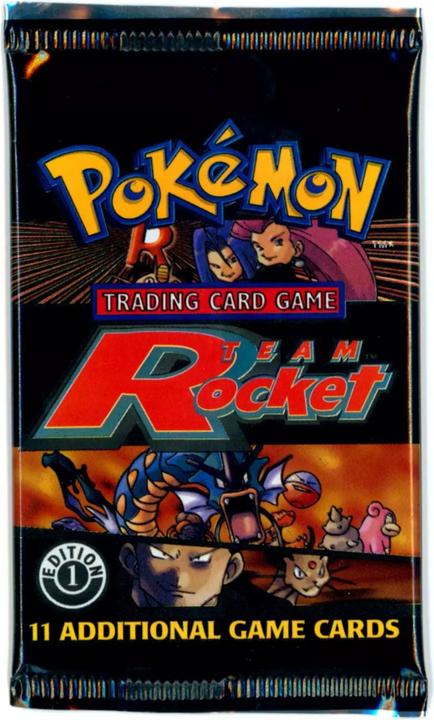 Actual product image Pokémon Team Rocket Sealde Booster (English, Booster Pack)