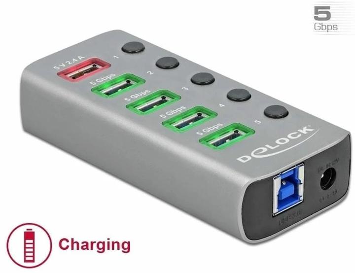 Actual product image Delock USB 3.2 Hub (USB-B, 5 Ports)