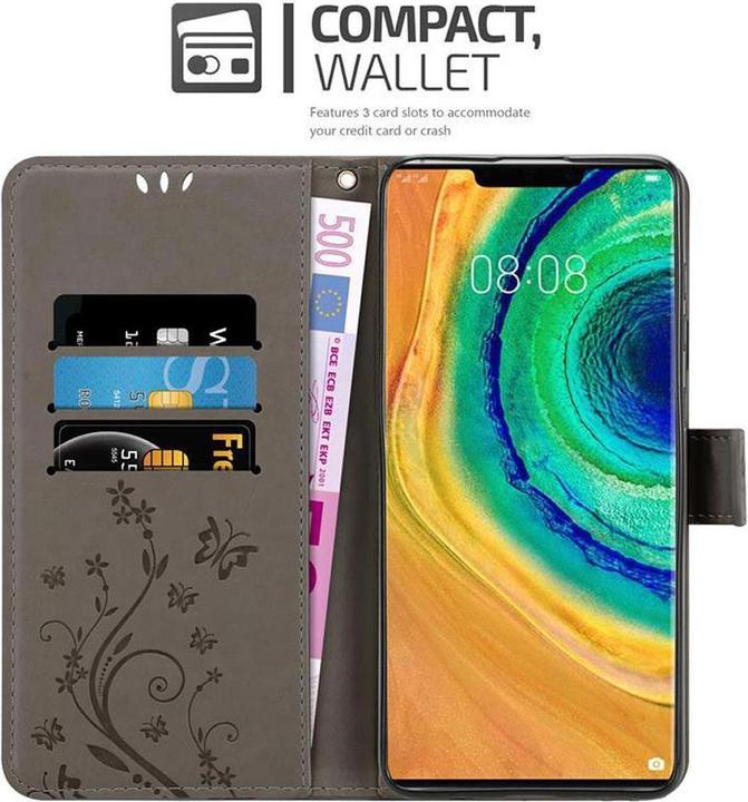 Productafbeelding Cadorabo Bloemen Boekomslag (Huawei Mate 30 Pro)