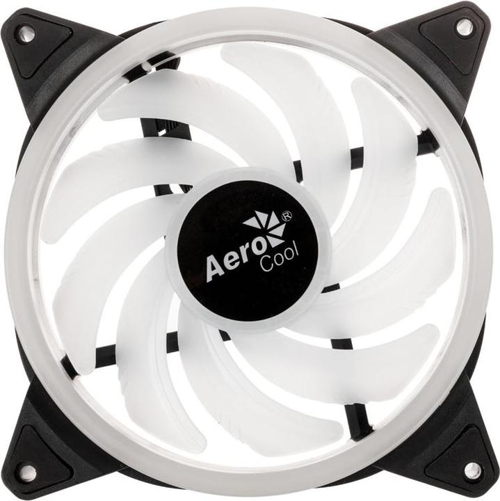 Actual product image AeroCool Duo 14 computer case fan 14 cm black (140 mm, 1 x)
