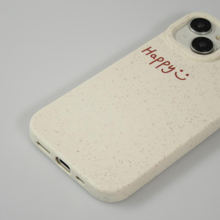 Produktbild PhoneLook Hülle Gel Gummi getupft Happy Vanille (Apple iPhone 15)