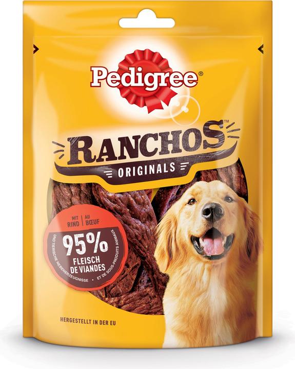 Immagine prodotto Pedigree Ranchos con carne di manzo (Senior, Adulto, Junior, 1 pz., 70 g)