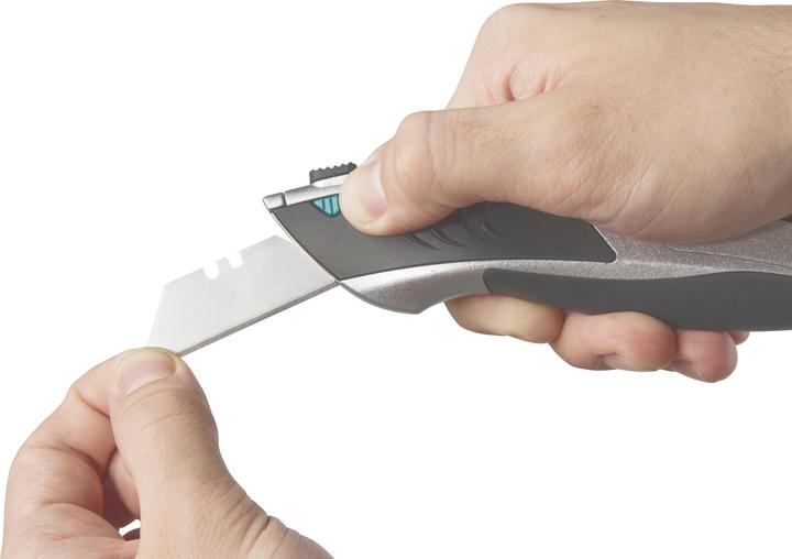 Produktbild wolfcraft Profi-Trapezklingen-Messer „Autoload“ (Cutter)