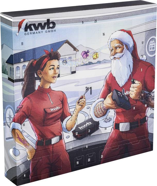 kwb 41-teiliger Werkzeug Adventskalender