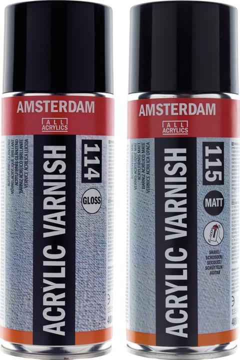 Produktbild Amsterdam Acrylfirnis 115 (Transparent Matt, 400 ml)