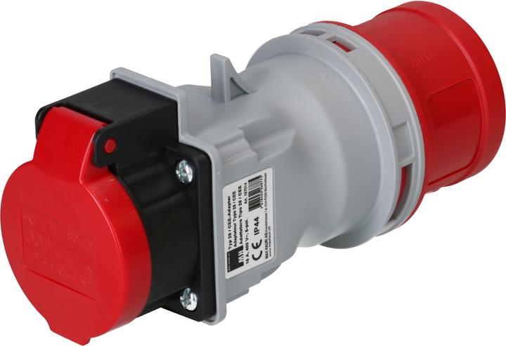 Max Hauri maxCAMP CEE Adapter IP44 (CEE 16/5, CEE 16/5)