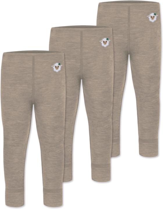Image du produit Normani Lot de 3 caleçons longs bébé mérinos "Tutira" - 9505 (56)