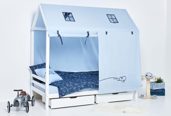 Actual product image Hoppekids House bedspread CARS for house beds 90x200cm
