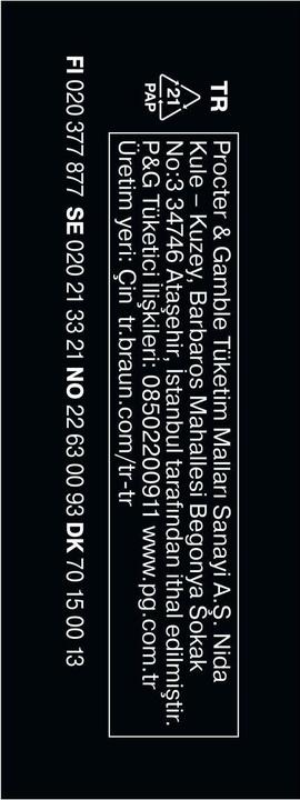 Produktbild Braun Series X XT20 (1 x)