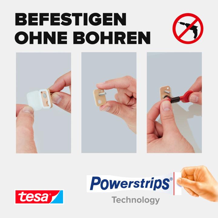 Productafbeelding tesa Rechthoekige zelfklevende schroef