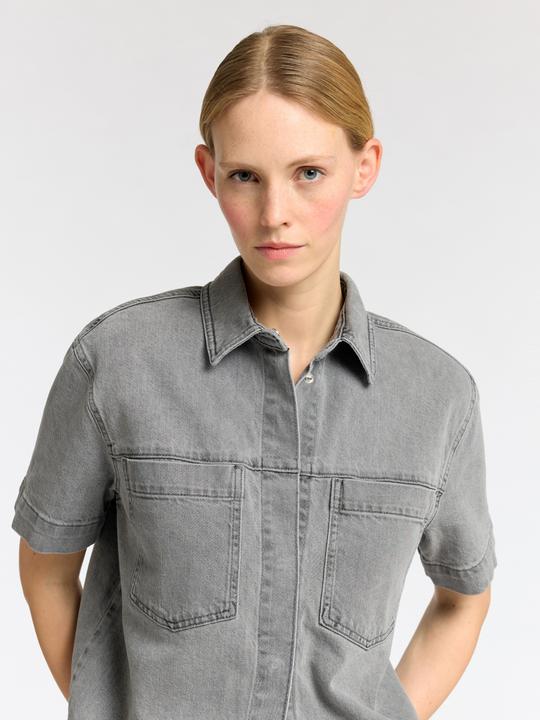 Actual product image Selected Femme Oversized denim shirt (40)