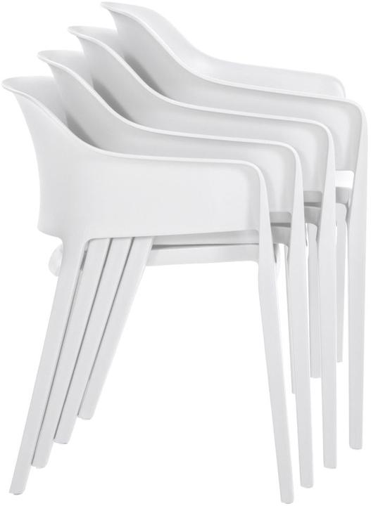 Produktbild Swisshandel24 Stapelstuhl Puebla, weiss