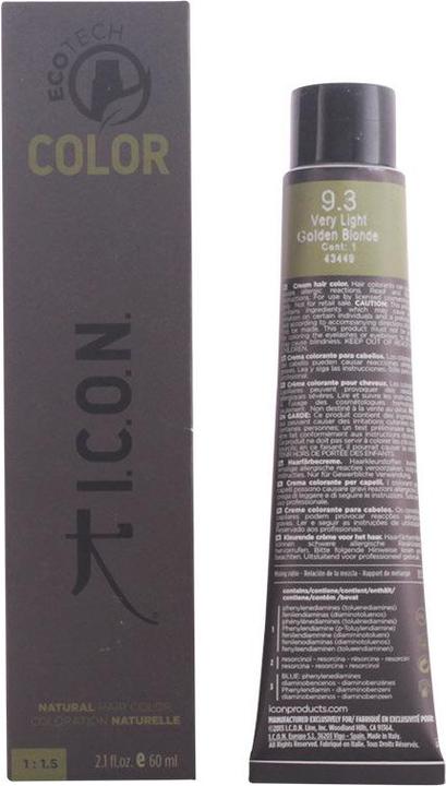 Immagine prodotto I.C.O.N. ECOTECH COLOR natural #9.3 biondo dorato molto chiaro 60 ml (9.3)