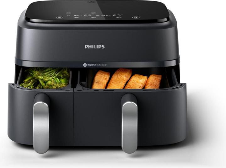 Productafbeelding Philips Airfryer met twee korven 9 L (NA351/00)