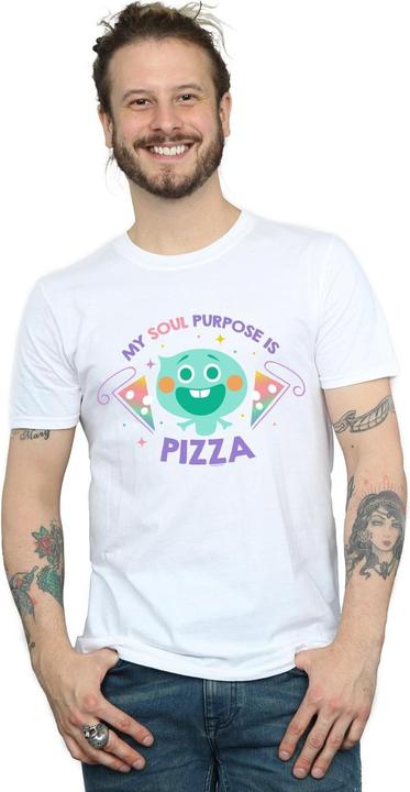 Immagine prodotto Disney Soul 22 Soul Purpose Is Pizza Maglietta Uomo (4XL)