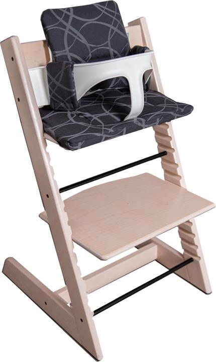 Actual product image Hoppediz Seat cushion high chair set 2 pieces